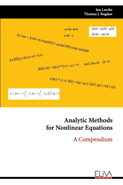 Kniha Analytic Methodsfor Nonlinear Equations Ian Lerche