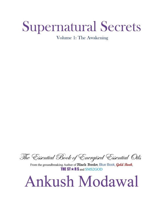Kniha Supernatural Secrets Ankush Modawal