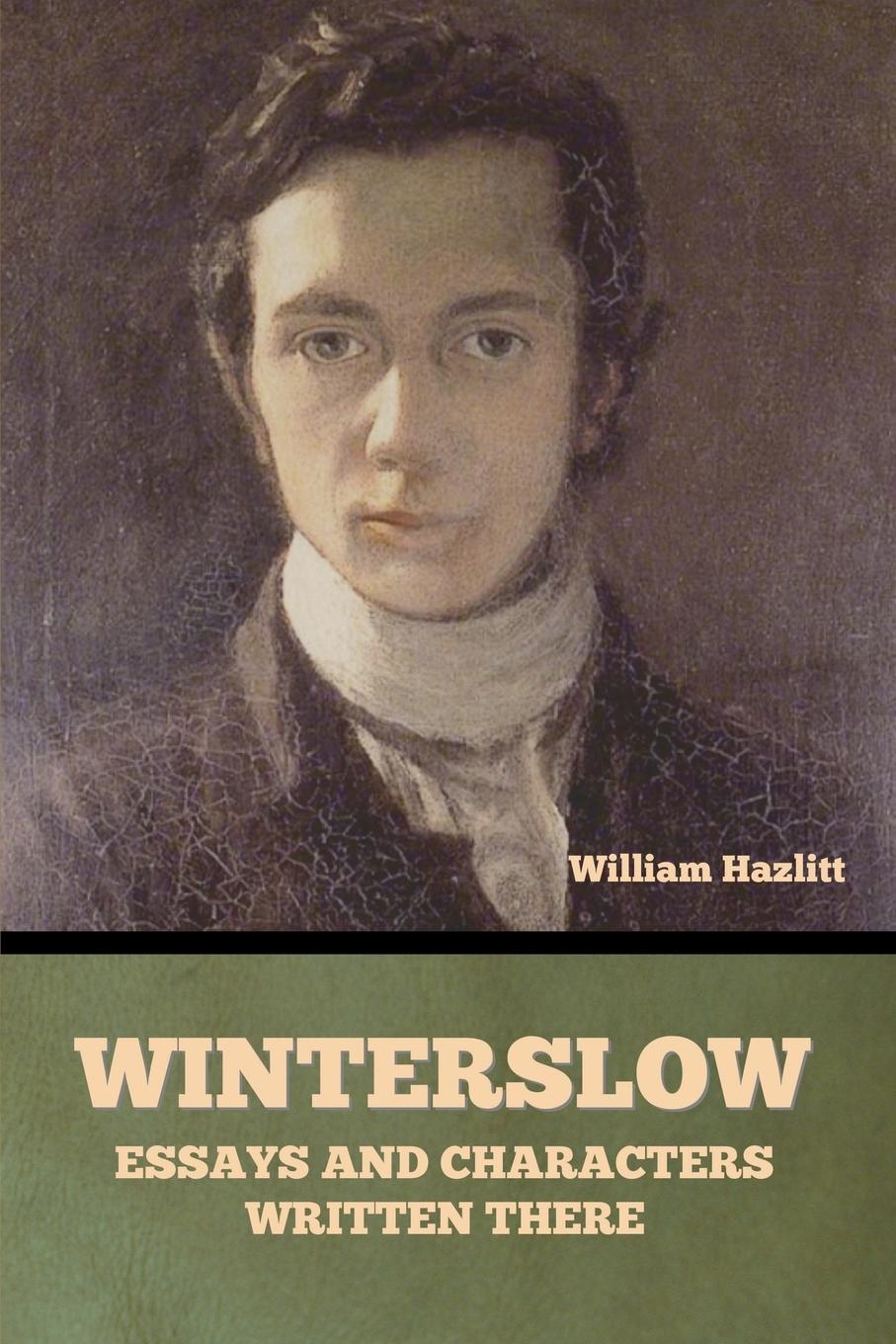 Kniha Winterslow William Hazlitt