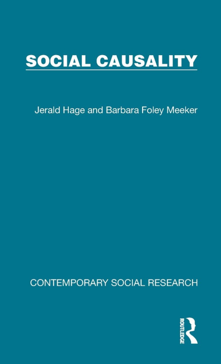 Kniha Social Causality Jerald Hage