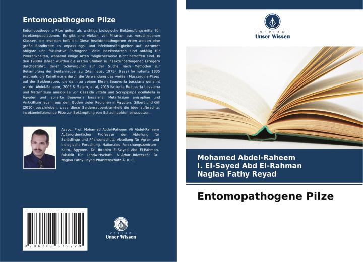 Kniha Entomopathogene Pilze Mohamed Abdel-Raheem