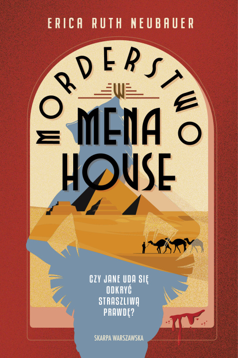 Buch Morderstwo w Mena House Erica Ruth Neubauer