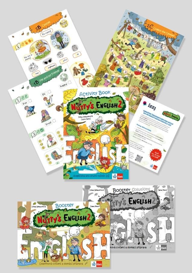 Livro Nutty's English 2 – žákovský balíček 