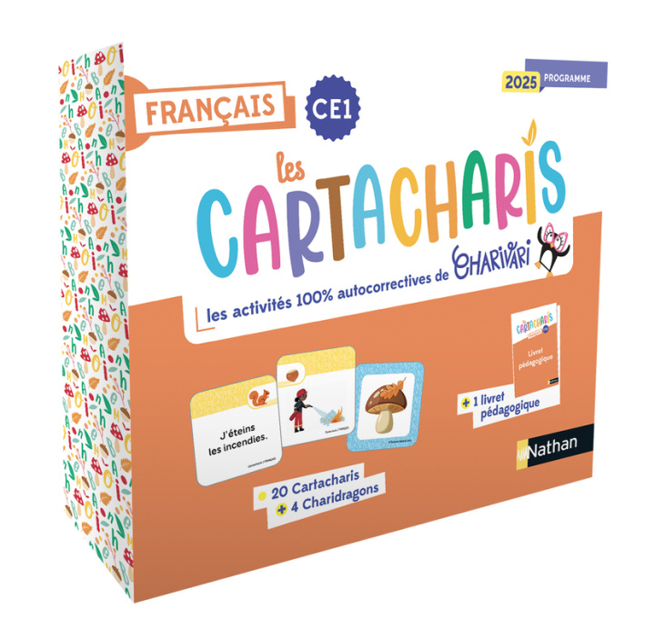 Kniha Les Cartacharis - CE1 - Français Delphine Guichard