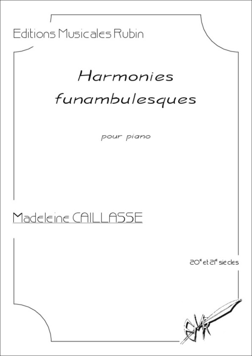 Libro Harmonies funambulesques 