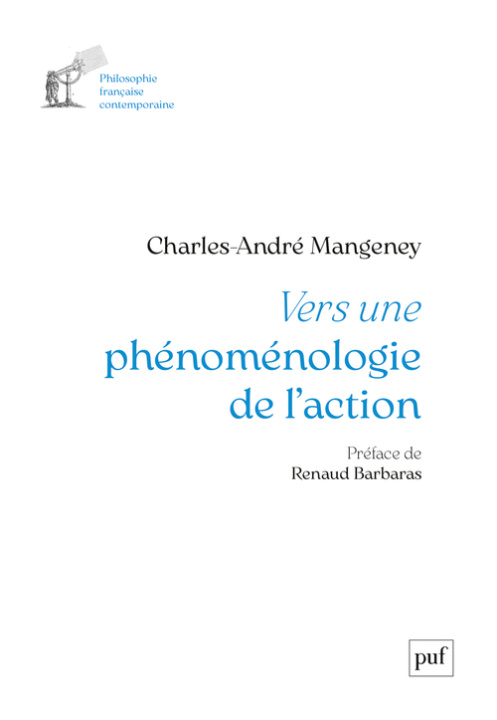 Kniha Vers une phénoménologie de l'action Mangeney