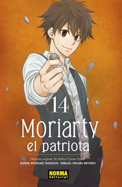 Libro MORIARTY EL PATRIOTA 14 Ryosuke Takeuchi