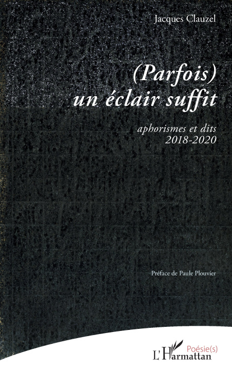 Kniha (Parfois) un éclair suffit Clauzel
