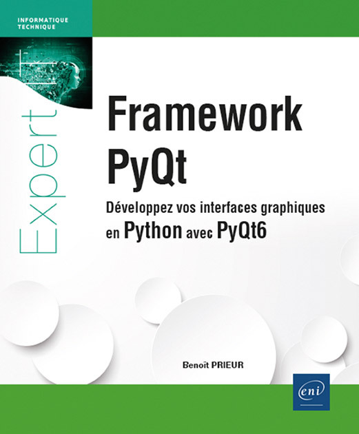 Kniha Framework PyQt - Développez vos interfaces graphiques en Python avec PyQt6 PRIEUR