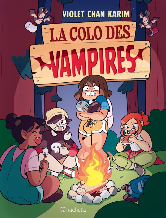 Boek La colo des vampires Violet Chan Karim