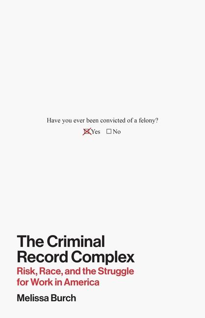 Kniha Criminal Record Complex Melissa Burch