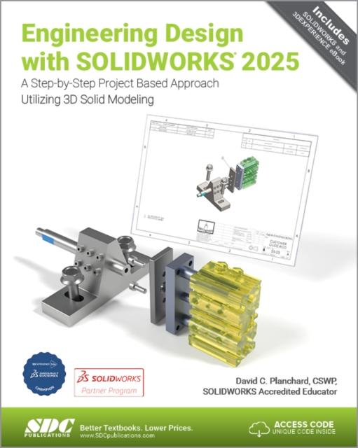 Kniha Engineering Design with SOLIDWORKS 2025 David C. Planchard