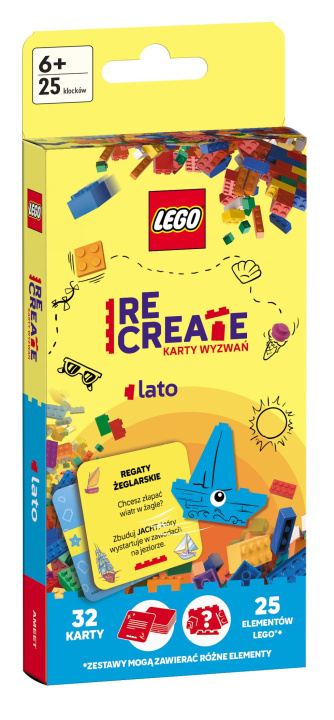 Boek LEGO. Recreate. Karty wyzwań. Lato 