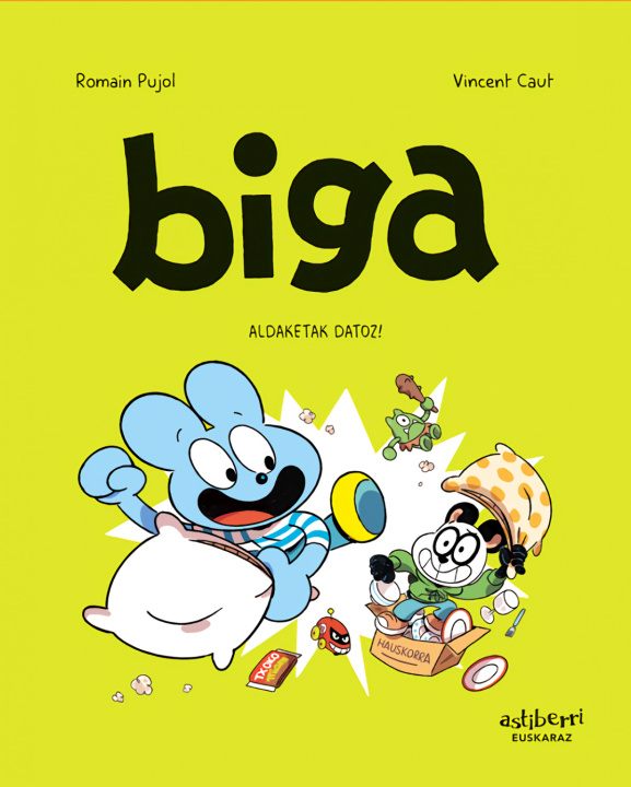 Libro Biga 8. Aldaketak datoz! VICENT CAUT