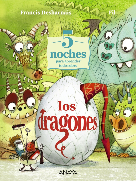 Knjiga 5 Noches Para Aprender Todo Sobre Los Dragones Francis Desharnais