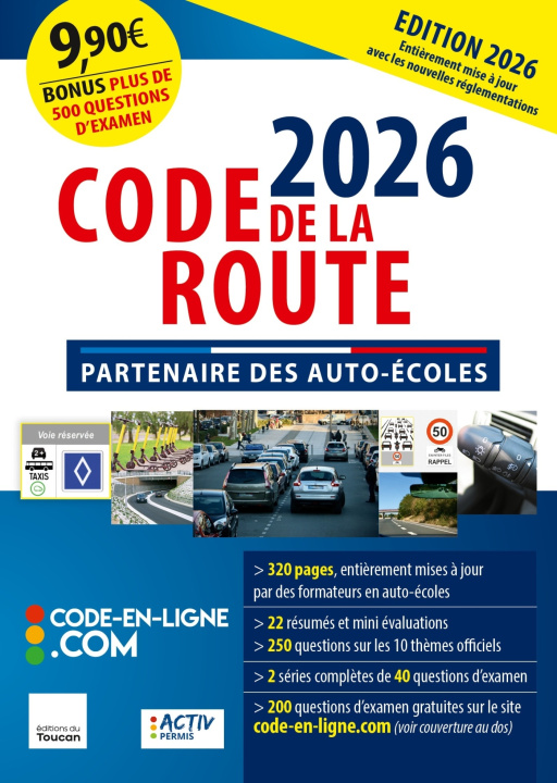 Kniha Code de la route 2026 