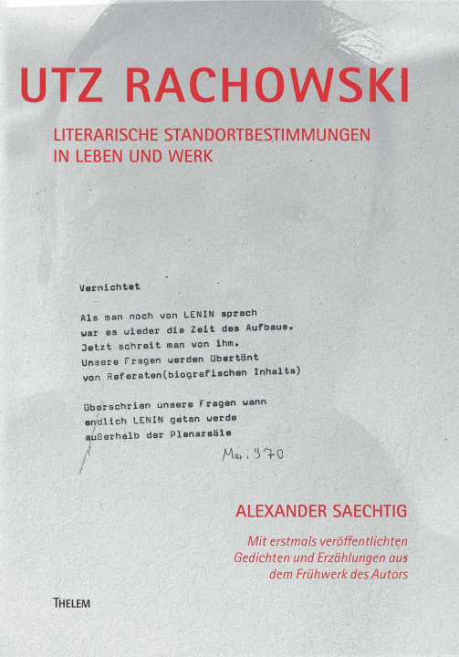 Knjiga Utz Rachowski Alexander Saechtig