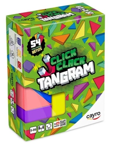 Hra/Hračka Click Clack Tangram 