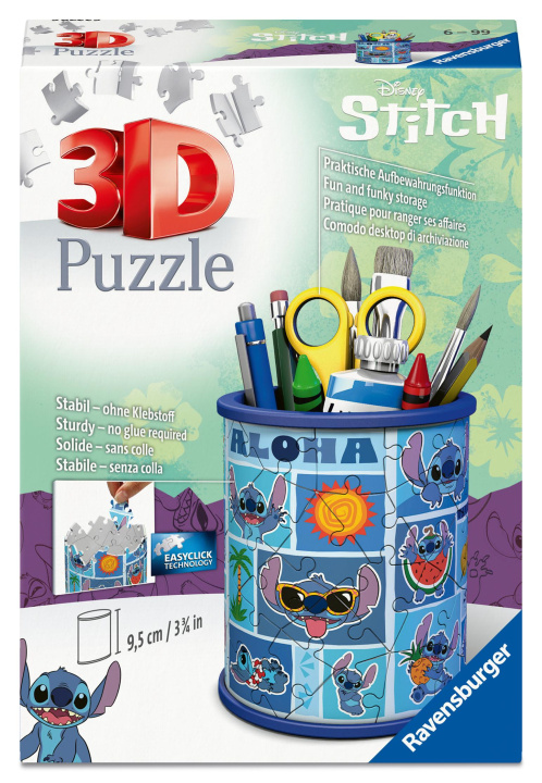 Igra/Igračka 3D Puzzle Stiftehalter Disney Stitch 