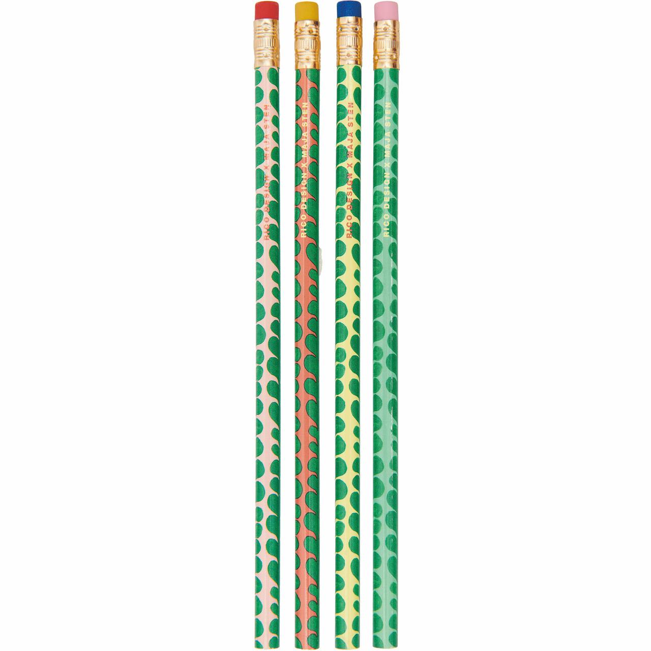 Kniha Bleistiftset Midsommar Magic FSC 100%, 4 Stk 
