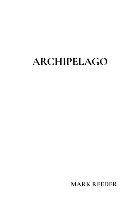 Buch Archipelago Mark Reeder