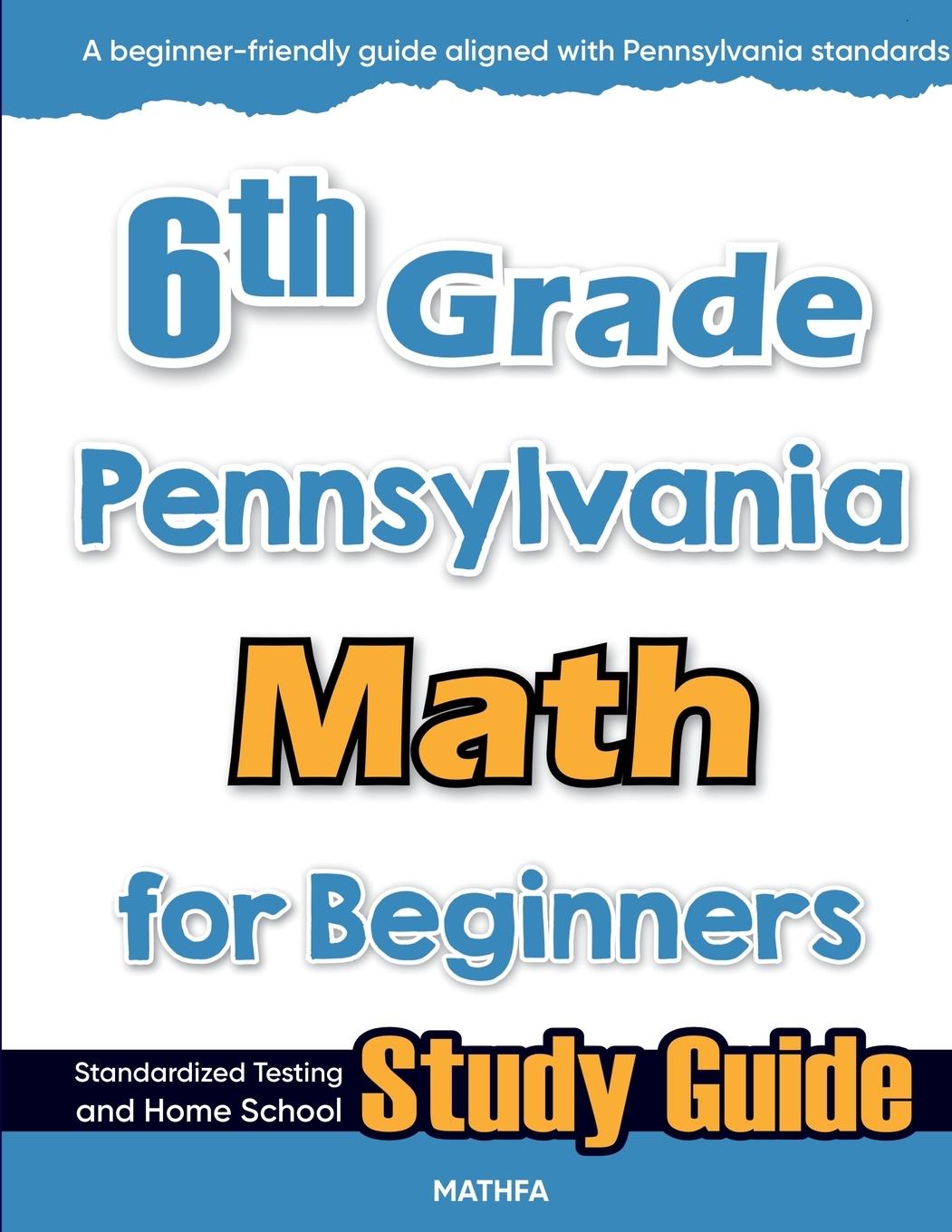 Kniha 6th Grade Pennsylvania Math for Beginners Hamid Eslamian