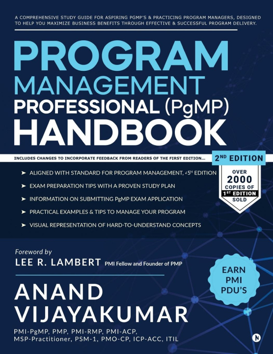 Kniha Program Management Professional (PgMP) Handbook Anand Vijayakumar