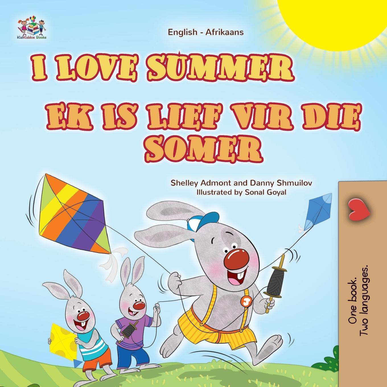 Libro I Love Summer (English Afrikaans Bilingual Children's Book) Danny Shmuilov