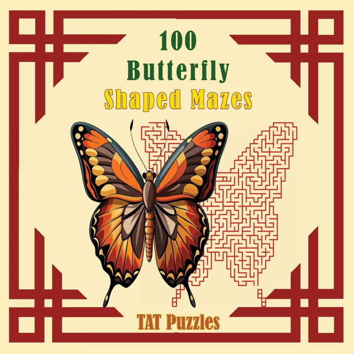 Knjiga Butterfly Shaped Mazes Tat Puzzles