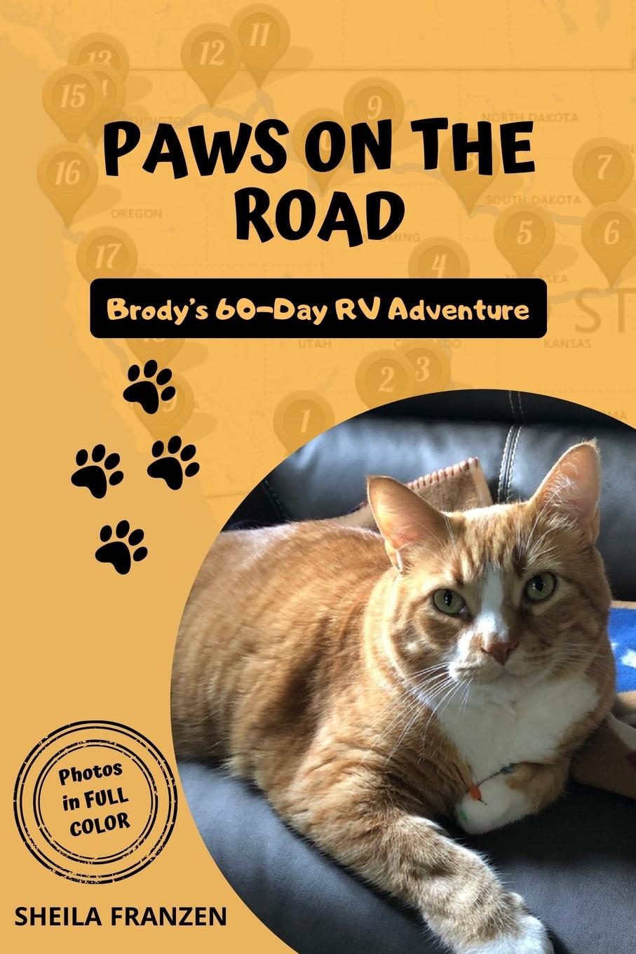 Kniha Paws on the Road Sheila Franzen