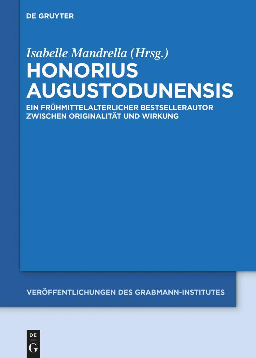 Kniha Honorius Augustodunensis Isabelle Mandrella