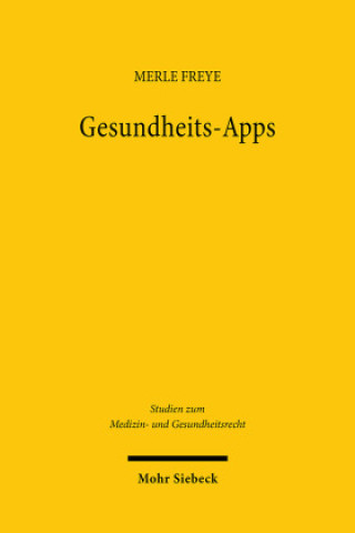 Kniha Gesundheits-Apps Merle Freye