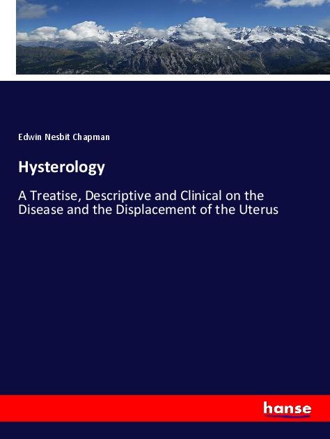 Kniha Hysterology Edwin Nesbit Chapman