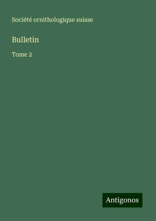 Kniha Bulletin 
