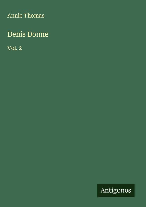 Kniha Denis Donne 