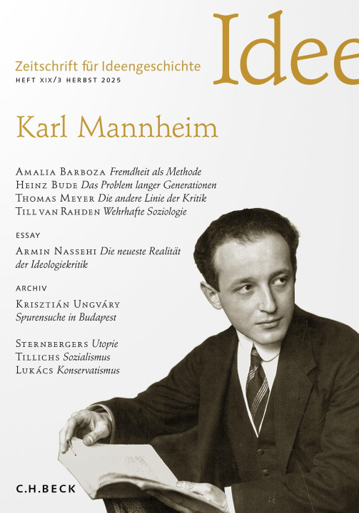 Libro Zeitschrift für Ideengeschichte Heft XIX/3 Herbst 2025 Reinhard Laube