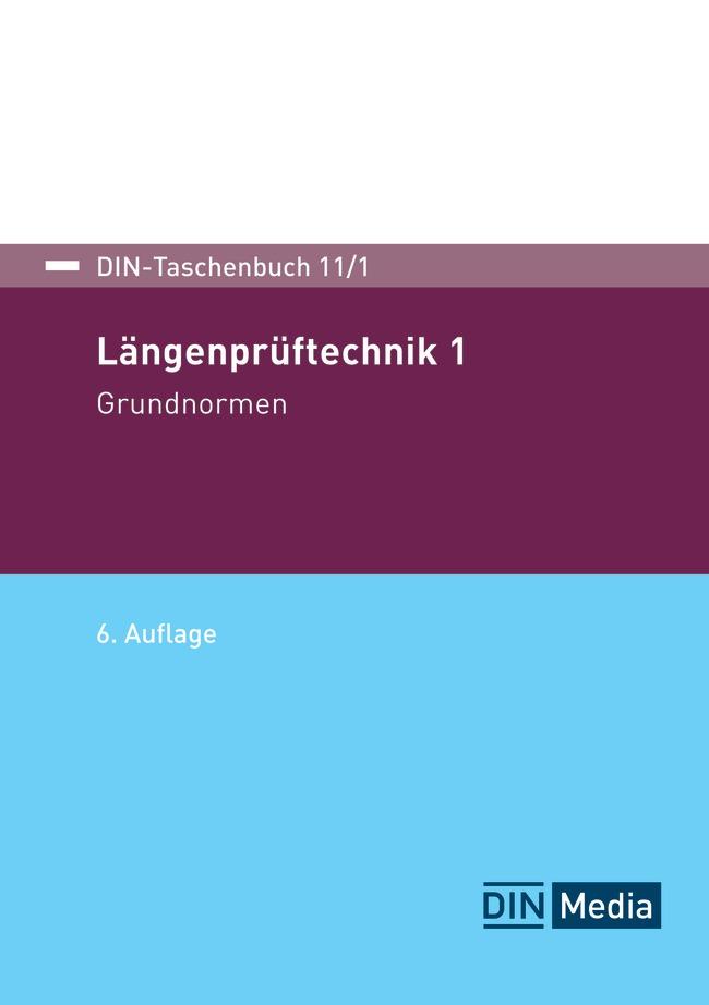 Kniha Längenprüftechnik 1 DIN e. V.