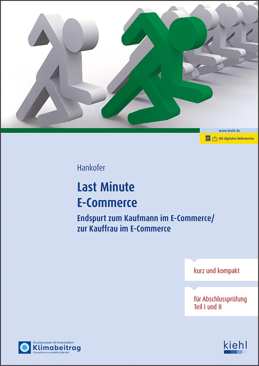 Kniha Last Minute E-Commerce Sina Dorothea Hankofer