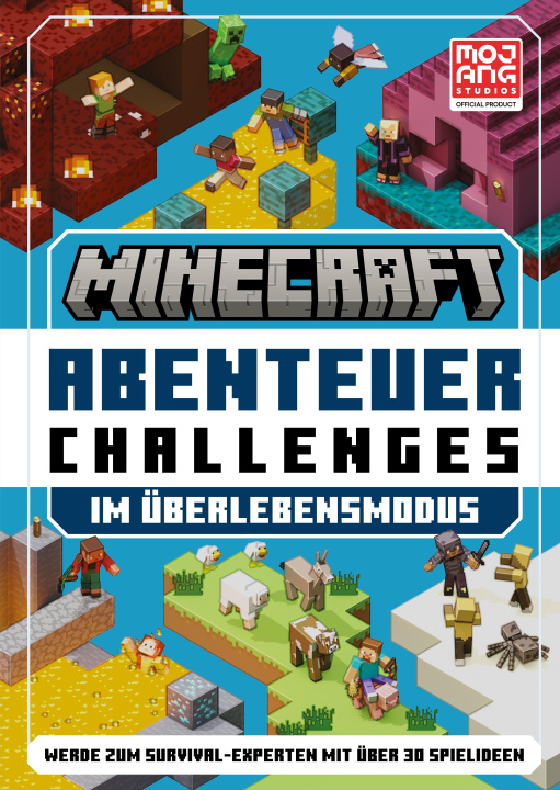 Kniha Minecraft Abenteuer Challenges Mojang AB