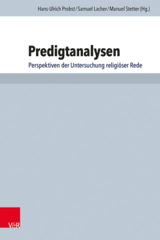 Boek Predigtanalysen Manuel Stetter