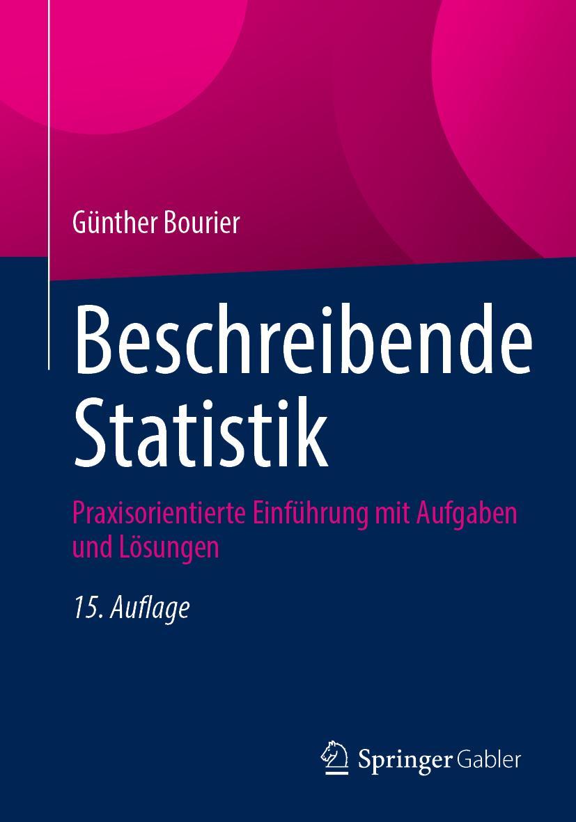 Kniha Beschreibende Statistik Bourier