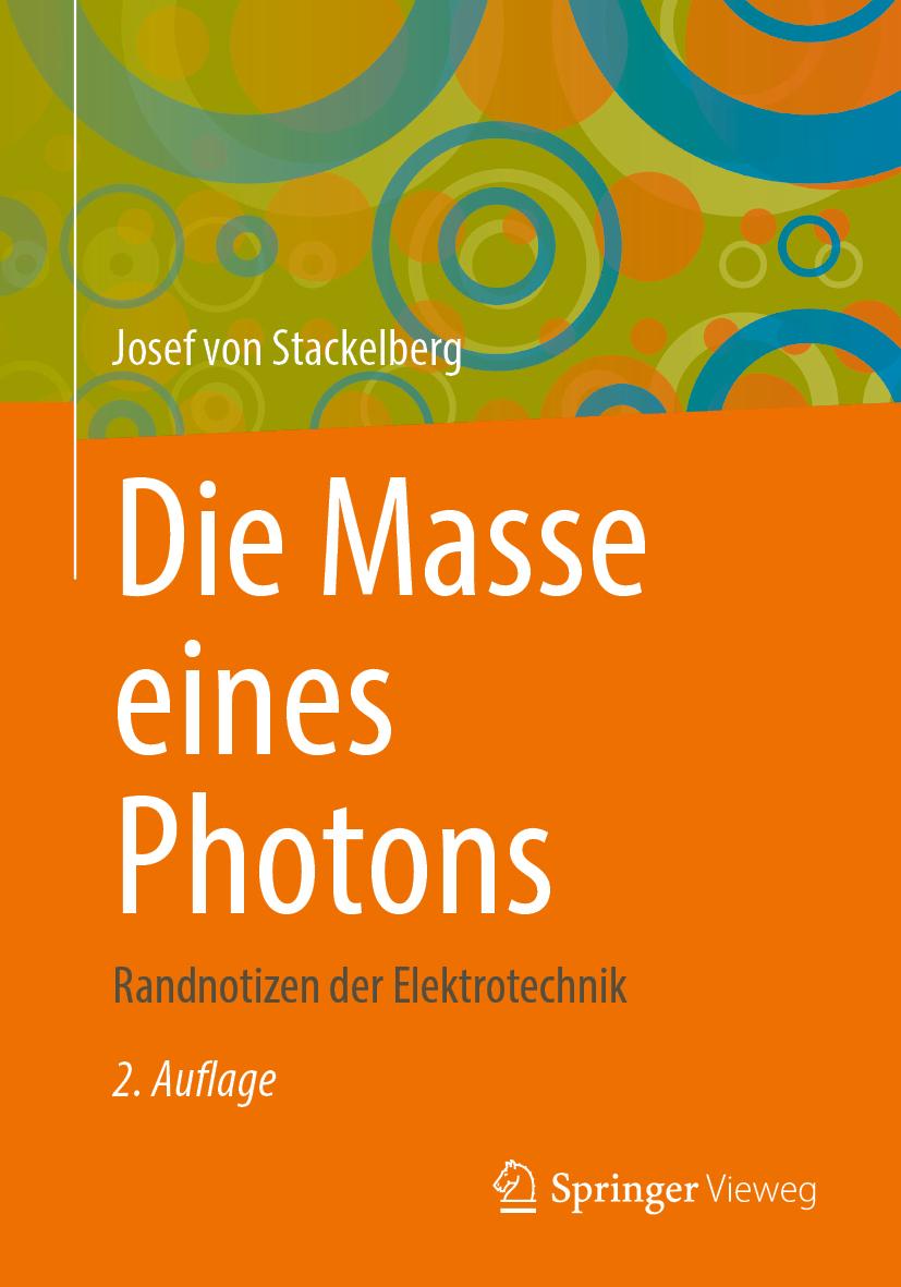 Kniha Die Masse eines Photons Josef von Stackelberg