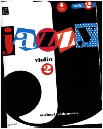 Kniha Jazzy Violin 2 Michael Radanovics