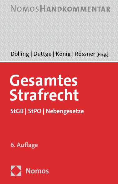 Knjiga Gesamtes Strafrecht Gunnar Duttge