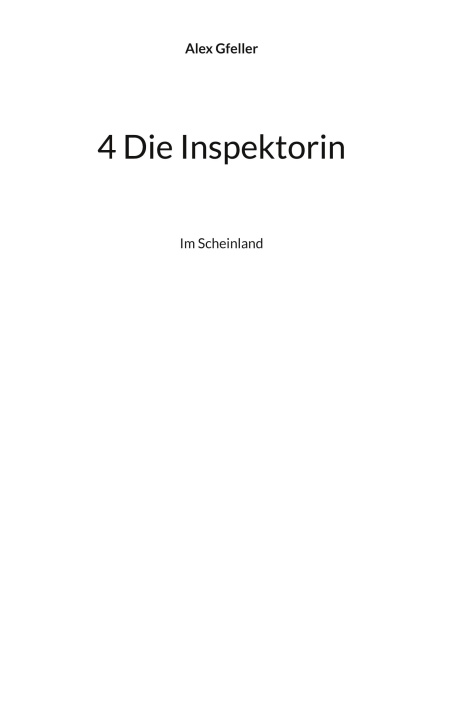 Kniha 4 Die Inspektorin 