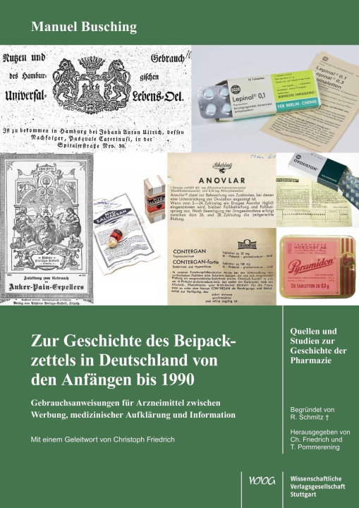 Libro Zur Geschichte des Beipackzettels in Deutschland von den Anfängen bis 1990 Manuel Busching