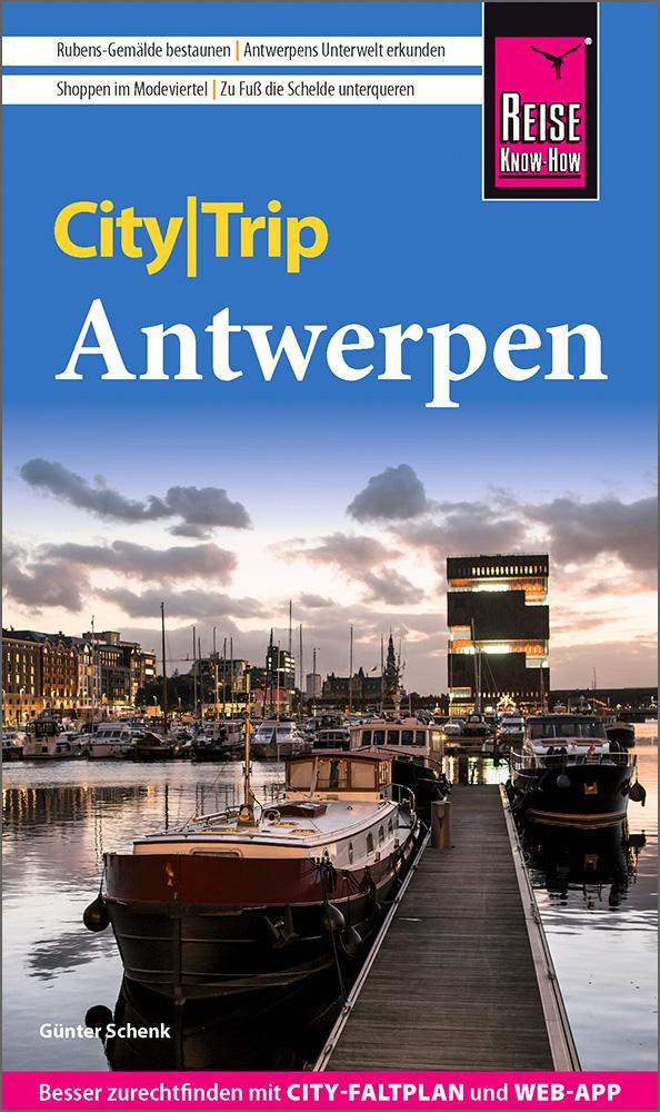 Kniha Reise Know-How CityTrip Antwerpen Günter Schenk
