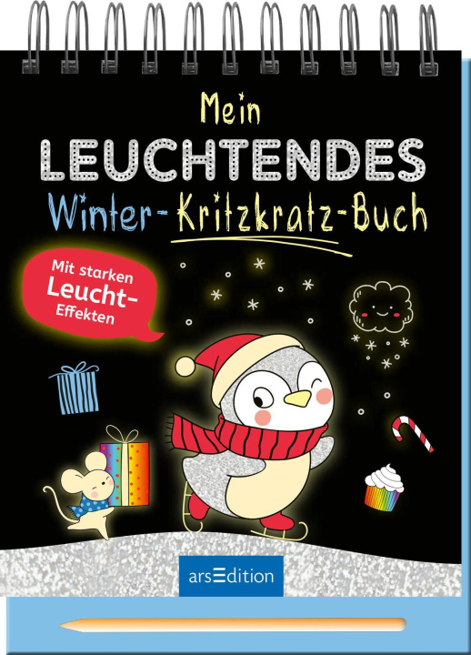 Kniha Mein leuchtendes Winter-Kritzkratz-Buch 