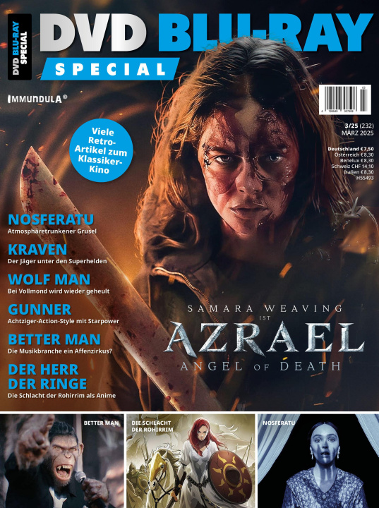 Kniha DVD BLU-RAY SPECIAL. Ausgabe März 2025 (#232) Peter Osteried