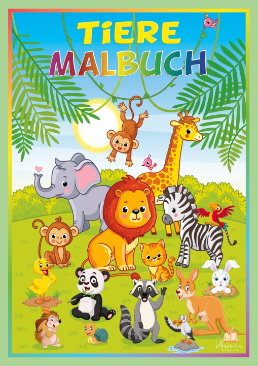 Kniha Tiere-Malbuch 